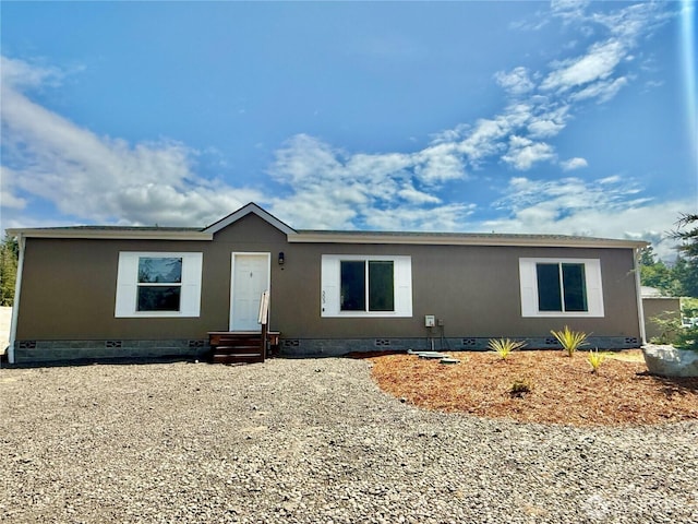 303 Critter Country Trl, Sequim, WA 98382 - view of front of house featuring crawl space and entry steps