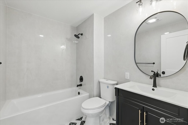 150 Cliff Robinson Ln, Sequim, WA 98382 - bathroom with vanity and  shower combination