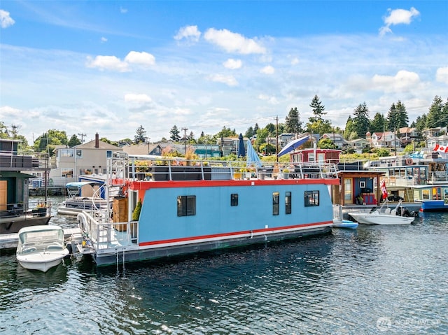 2401 N Northlake Way Unit F6, Seattle, WA 98103 - dock with a water view