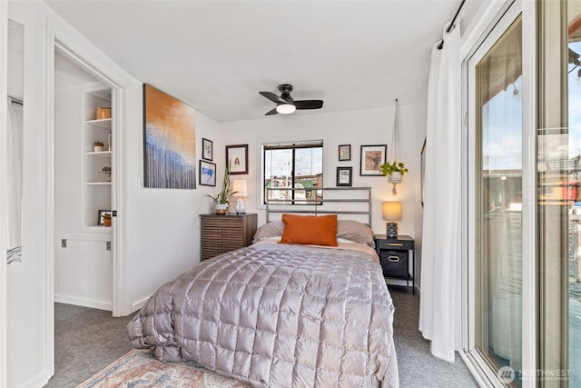 2401 N Northlake Way Unit F6, Seattle, WA 98103 - carpeted bedroom featuring baseboards