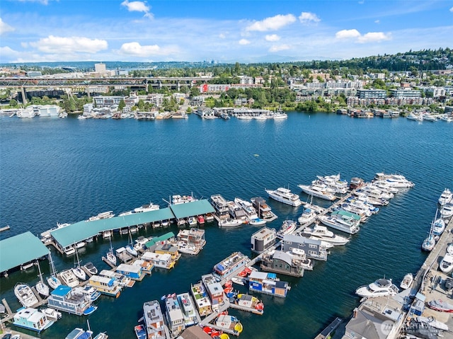 2401 N Northlake Way Unit F6, Seattle, WA 98103 - bird's eye view of a nearby body of water