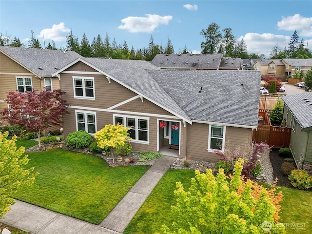 13712 Big Sky Dr E, Bonney Lake, WA 98391 - view of front of property with roof with shingles