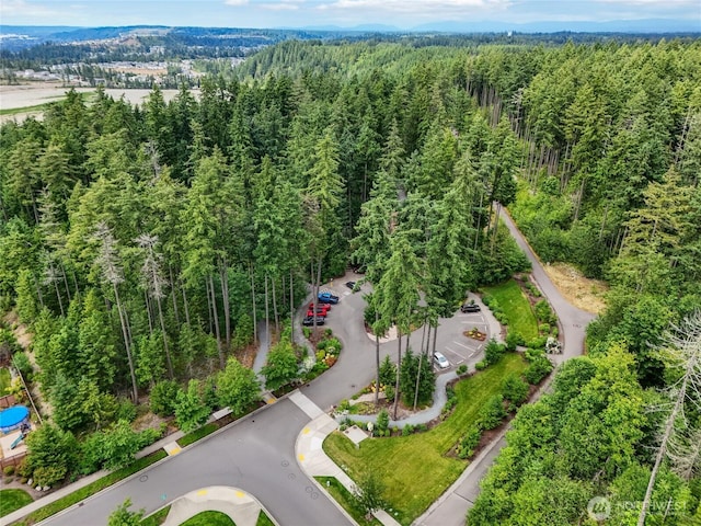 13712 Big Sky Dr E, Bonney Lake, WA 98391 - drone / aerial view of a forest
