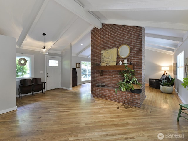 7819 25th Ave E, Tacoma, WA 98404 - entrance foyer with wood finished floors and baseboards