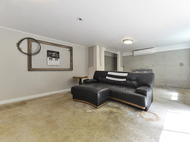 7819 25th Ave E, Tacoma, WA 98404 - living room with a wall unit AC