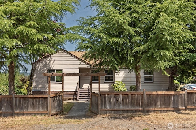 5312 S Hazel St, Seattle, WA 98178 - view of front of house with a wooden deck