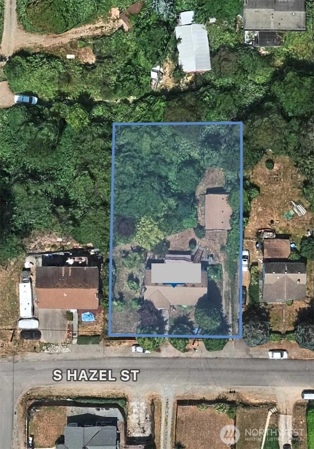 5312 S Hazel St, Seattle, WA 98178 - map / location featuring property parcel outlined