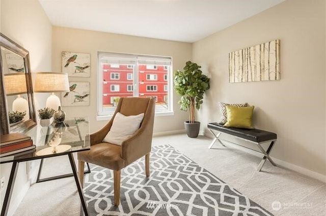 2440 Western Ave Unit 503, Seattle, WA 98121 - office area with carpet and baseboards