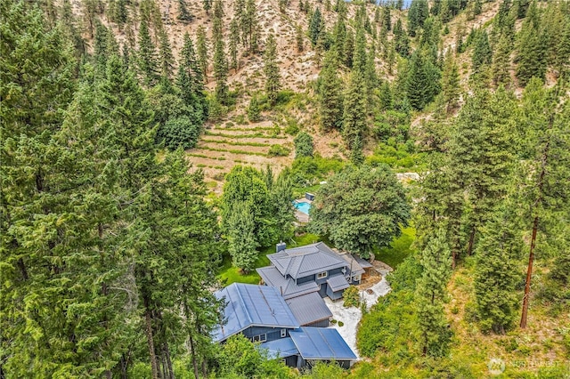 359 Timber Ridge Canyon Rd, Leavenworth, WA 98826 - view of subject property with a heavily wooded area