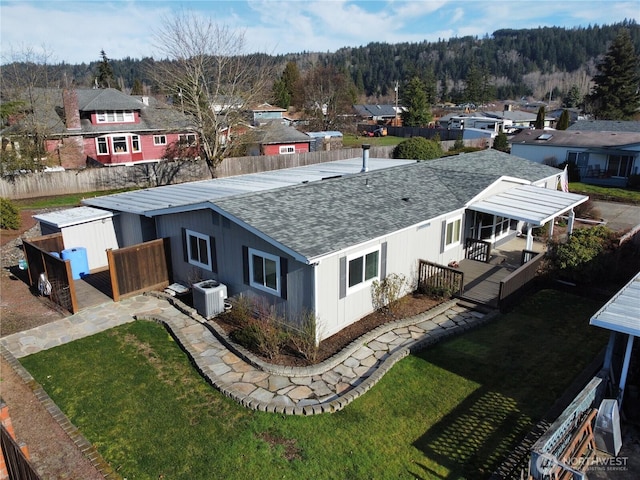 836 E Harman Way E Unit 62, Orting, WA 98360 - aerial perspective of suburban area