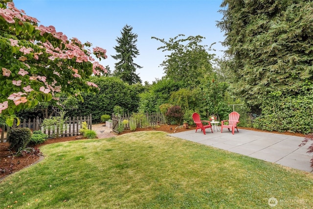 1230 NE 100th St, Seattle, WA 98125 - view of yard featuring a patio