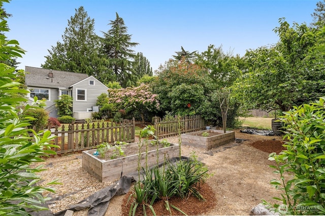 1230 NE 100th St, Seattle, WA 98125 - view of yard with a garden