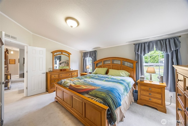 121 E Willapa Rd, Shelton, WA 98584 - bedroom featuring light colored carpet and vaulted ceiling