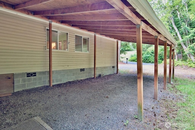 140 Fleming Dr, Sequim, WA 98382 - view of property exterior with crawl space and a carport