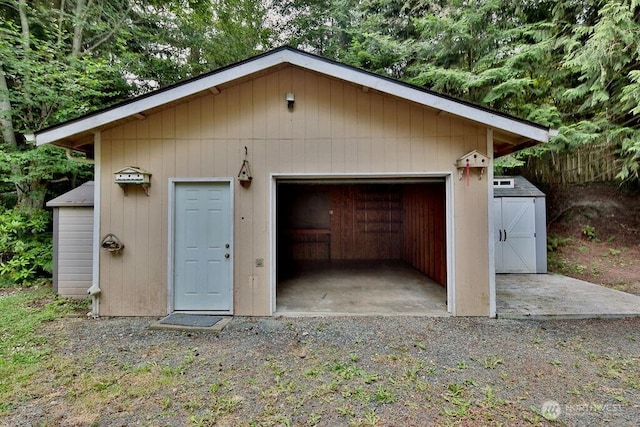 140 Fleming Dr, Sequim, WA 98382 - view of detached garage