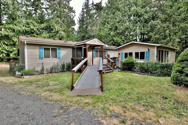 140 Fleming Dr, Sequim, WA 98382 - view of front of home featuring a front yard