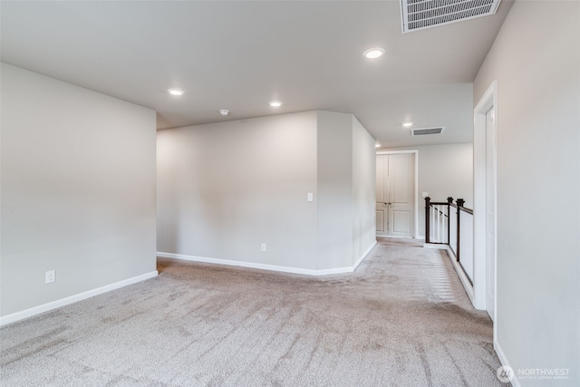 7336 Ashdown Ln SE, Olympia, WA 98513 - unfurnished room featuring recessed lighting and carpet floors