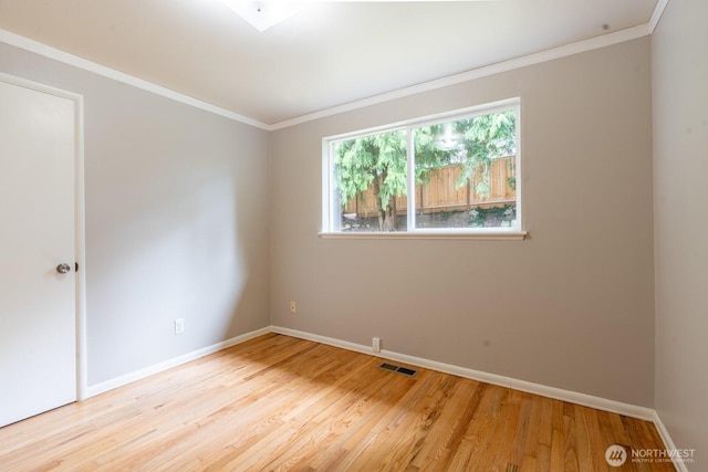 4638 148th Ave SE, Bellevue, WA 98006 - unfurnished room with wood finished floors and crown molding