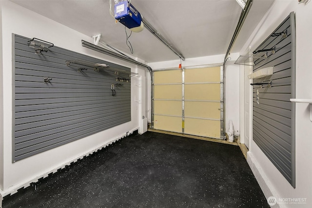 4314 Linden Ave N, Seattle, WA 98103 - garage featuring a garage door opener