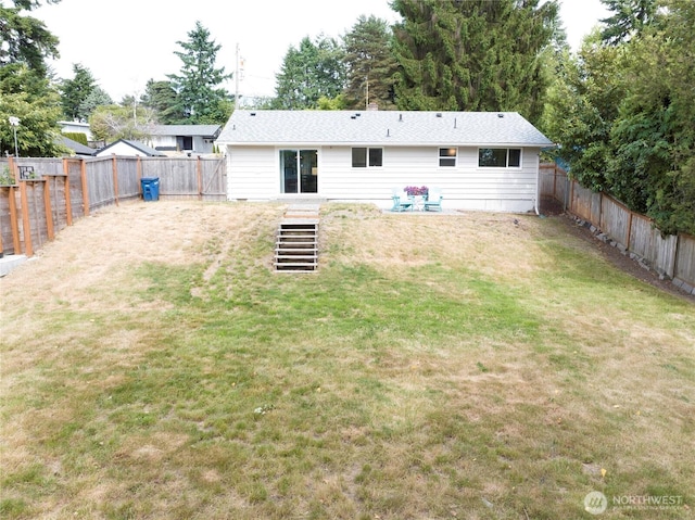 18111 46th Ave S, Seatac, WA 98188 - back of property featuring a fenced backyard