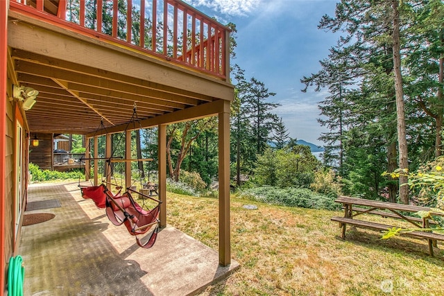 211 Geer Ln, Orcas Island, WA 98245 - view of patio / terrace