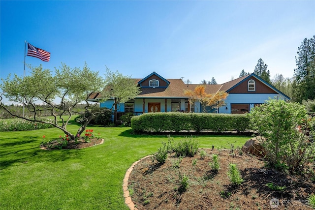 3151 Velvet Ln, Custer, WA 98240 - view of front of home with a front yard