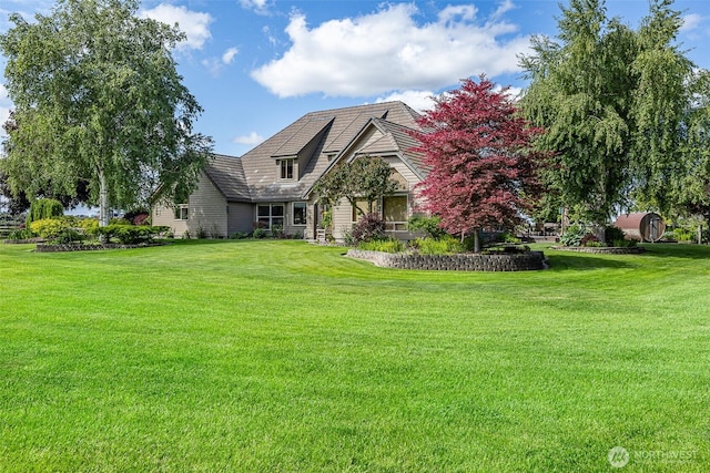 78718 Echols Rd, Hermiston, OR 97838 - back of house with a yard