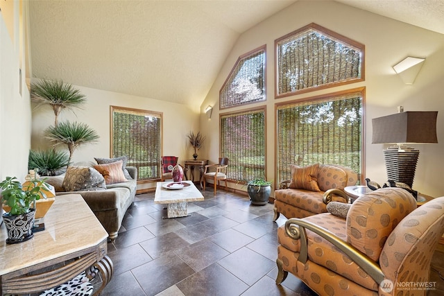 78718 Echols Rd, Hermiston, OR 97838 - living area with high vaulted ceiling