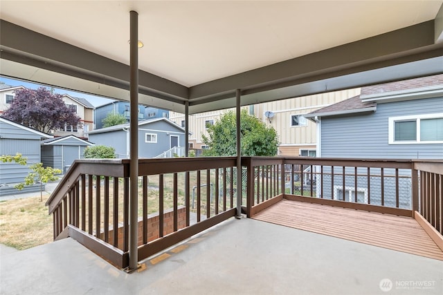 12023 35th Ave NE, Seattle, WA 98125 - deck featuring a residential view