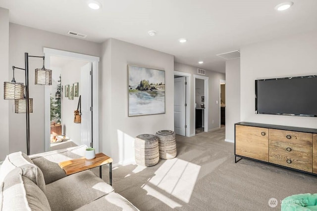 7404 281st St NW Unit 59, Stanwood, WA 98292 - living area with light colored carpet and recessed lighting
