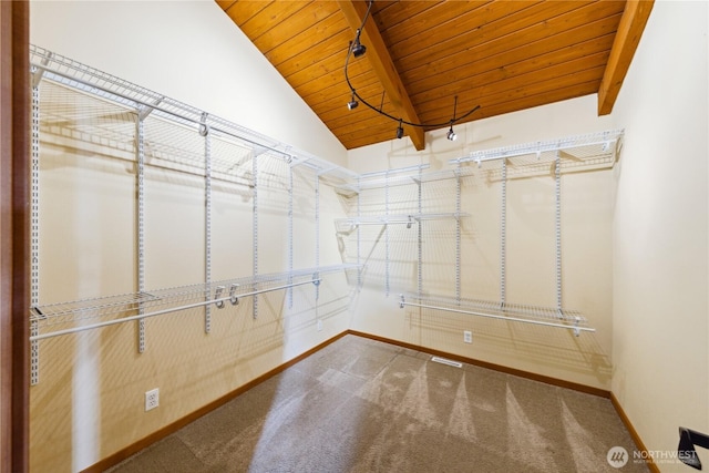 705 Shelter Bay Dr, La Conner, WA 98257 - spacious closet with carpet flooring