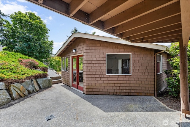 705 Shelter Bay Dr, La Conner, WA 98257 - view of home's exterior featuring a patio area