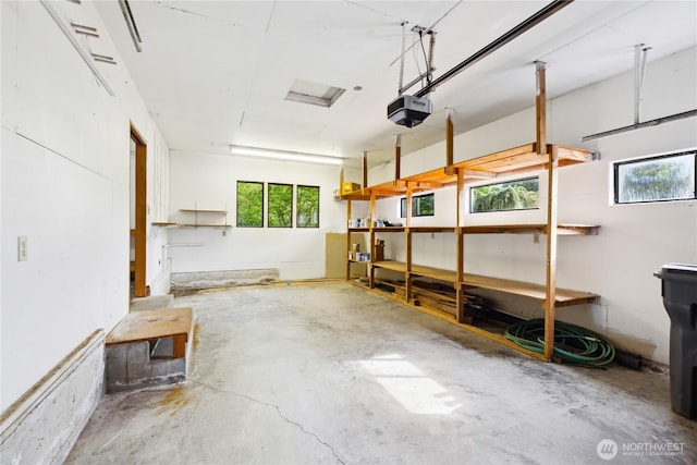 705 Shelter Bay Dr, La Conner, WA 98257 - garage with a garage door opener