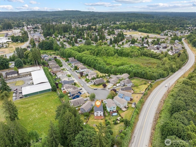 817 Darwins Way, Granite Falls, WA 98252 - view of property location with a heavily wooded area and nearby suburban area