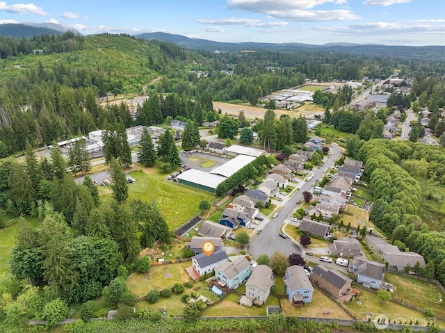 817 Darwins Way, Granite Falls, WA 98252 - aerial view of property and surrounding area featuring nearby suburban area and mountains