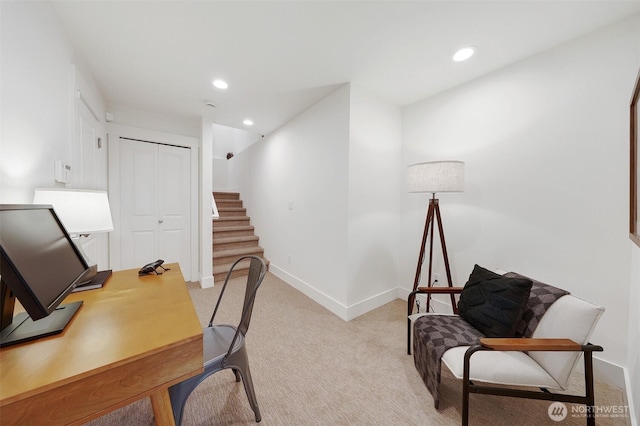 2063 13th Ave W, Seattle, WA 98119 - office with light colored carpet and recessed lighting