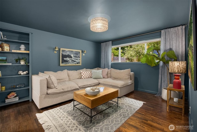 10430 NE Cascade St, Bainbridge Island, WA 98110 - living area featuring wood finished floors