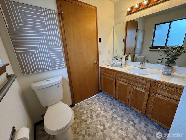18509 22nd Ave E, Tacoma, WA 98445 - half bathroom featuring vanity and tile patterned floors