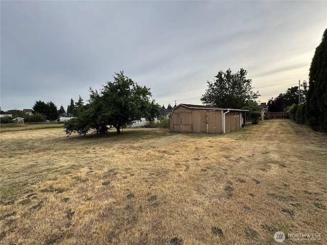 18509 22nd Ave E, Tacoma, WA 98445 - view of grassy yard with an outbuilding
