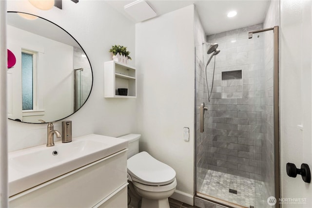 22625 1st Dr SE, Bothell, WA 98021 - full bath with a stall shower and vanity