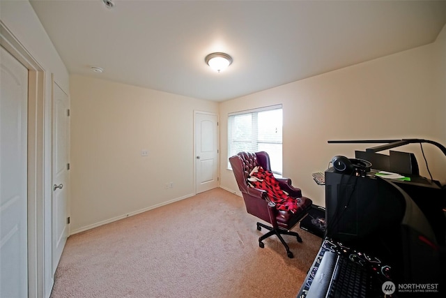 816 Cherry Ave, Sumner, WA 98390 - carpeted home office with baseboards