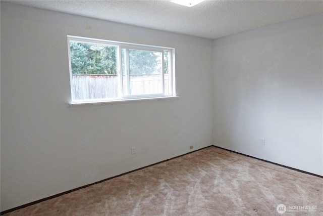 8703 Skokomish Way NE, Olympia, WA 98516 - spare room with a textured ceiling and carpet floors