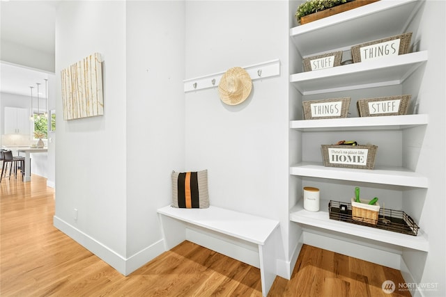 6686 NE Ralston Rd, Bainbridge Island, WA 98110 - detailed view of wood finished floors and baseboards