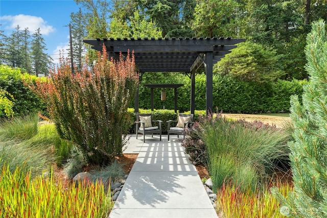 6686 NE Ralston Rd, Bainbridge Island, WA 98110 - view of home's community with a pergola