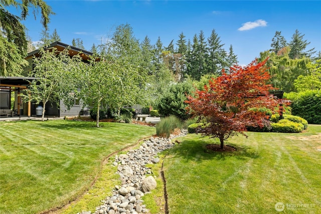 6686 NE Ralston Rd, Bainbridge Island, WA 98110 - view of grassy yard