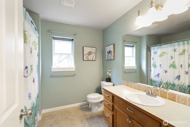 6372 Juanita Cir NE, Bremerton, WA 98311 - full bath with vanity and a shower with curtain
