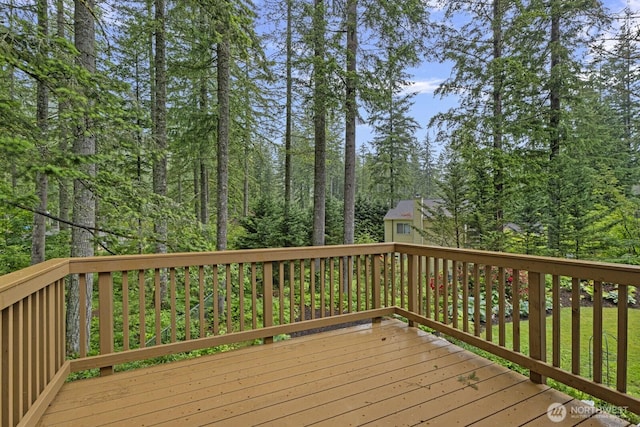 17225 429th Ave SE, North Bend, WA 98045 - view of wooden terrace