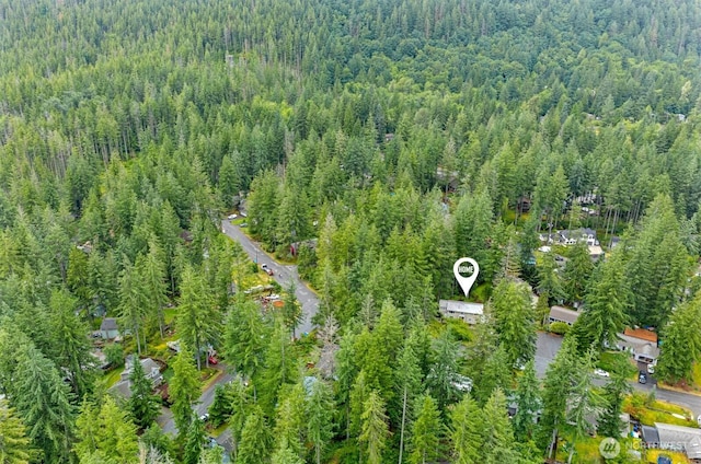 17225 429th Ave SE, North Bend, WA 98045 - aerial view of property and surrounding area featuring a forest