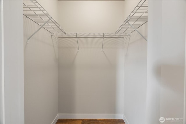 276 Canal Dr NE, Ocean Shores, WA 98569 - spacious closet featuring wood finished floors