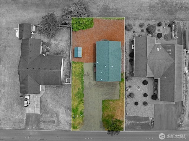 276 Canal Dr NE, Ocean Shores, WA 98569 - view of property location with property parcel outlined